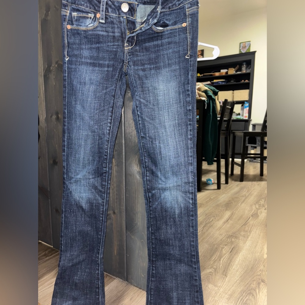American Eagle size 0 low rise